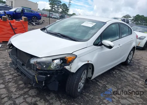 2016 Kia Forte Lx from USA, damaged, VIN KNAFK4A66G5604158
